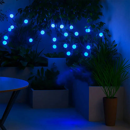 Solar LED Fiber Optic Garden Light - (1 Pc / Mix LED LIght) dd