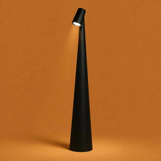 Modern LED Desk Lamp Touch Control USB Rechargeable Study Light - White dd